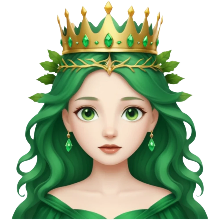 forest queen emoji