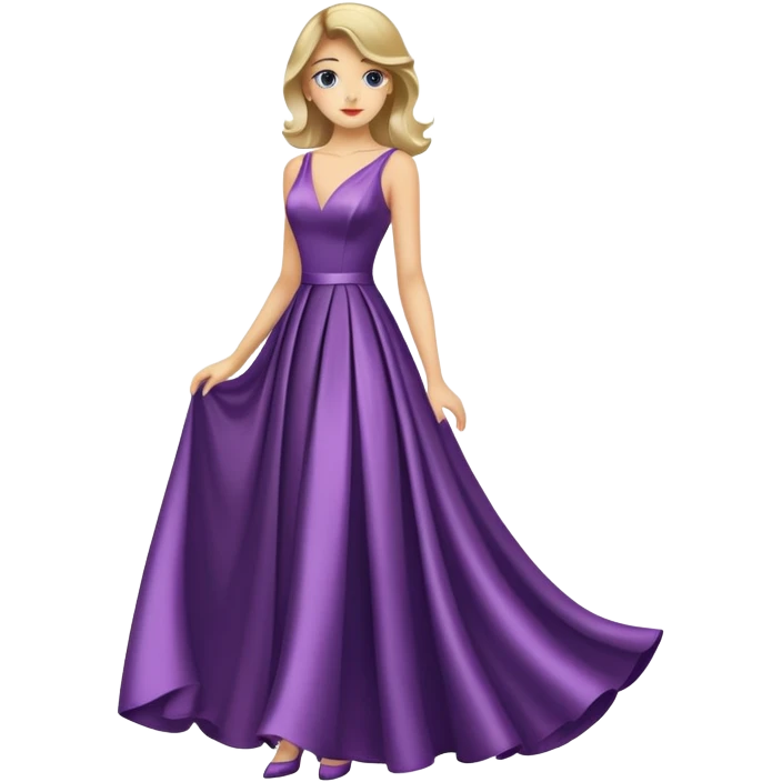 Prom dress emoji