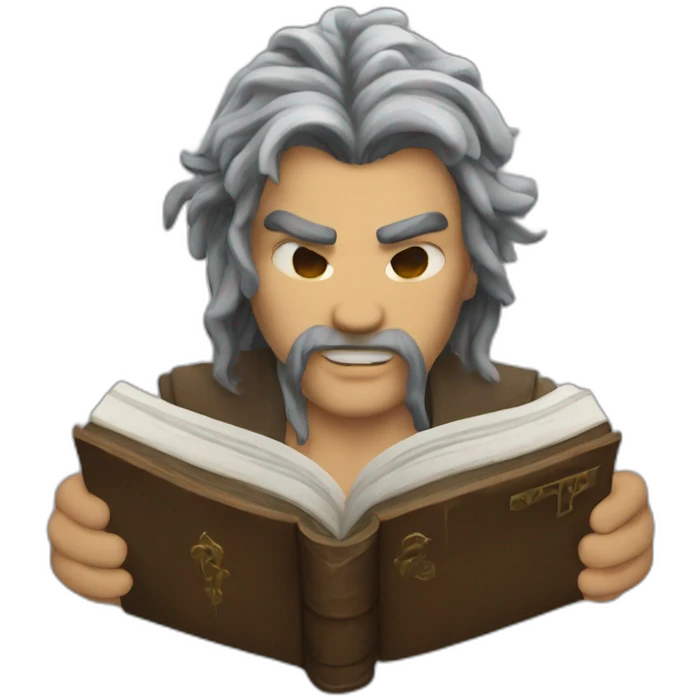 bible of the thunder emoji