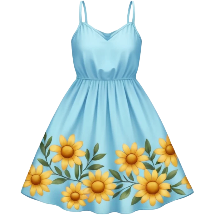 sun dress cloth emoji