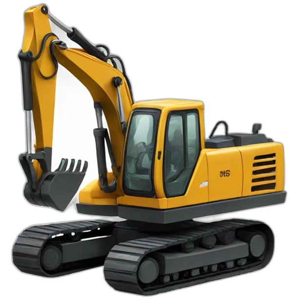 energetic excavator emoji
