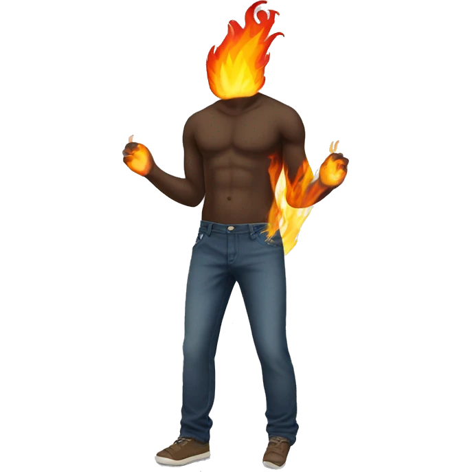 Pants on fire emoji