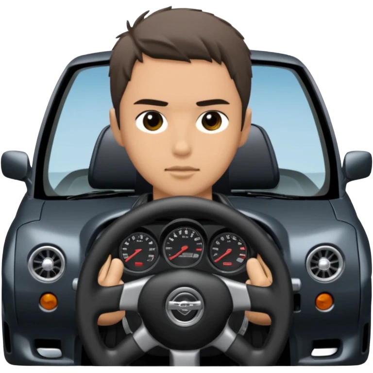 💇 driving His Nissan Skyline R34 Gtr  emoji