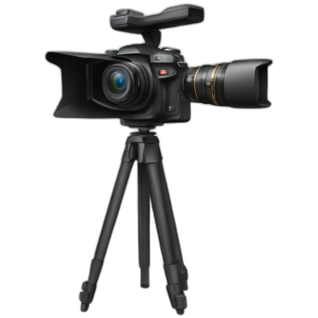 camera on a tripod emoji