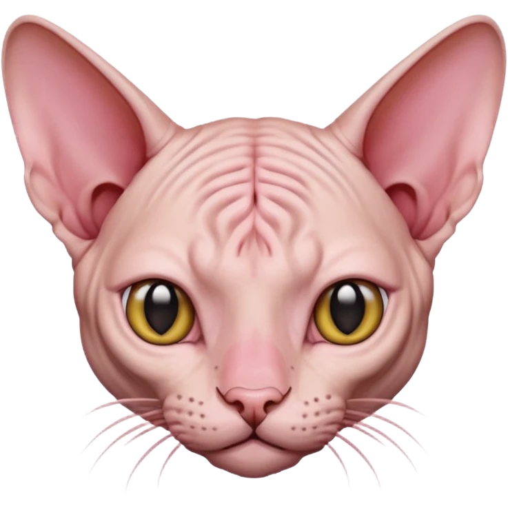 Sphynx cat emoji