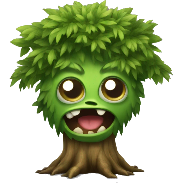 tree monster emoji