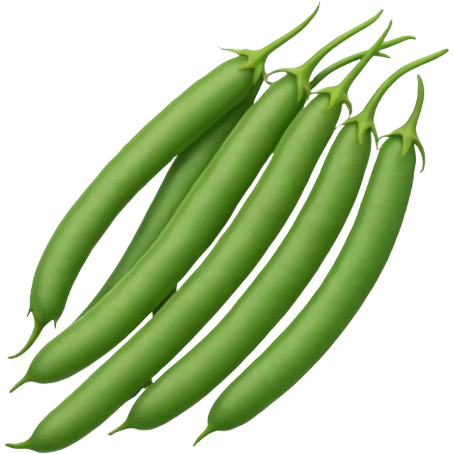 Green beans emoji