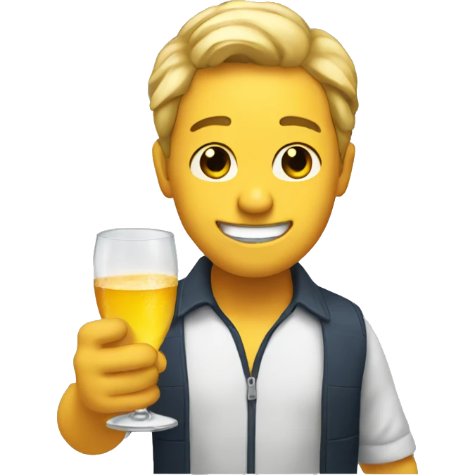 Me giving a cheers emoji