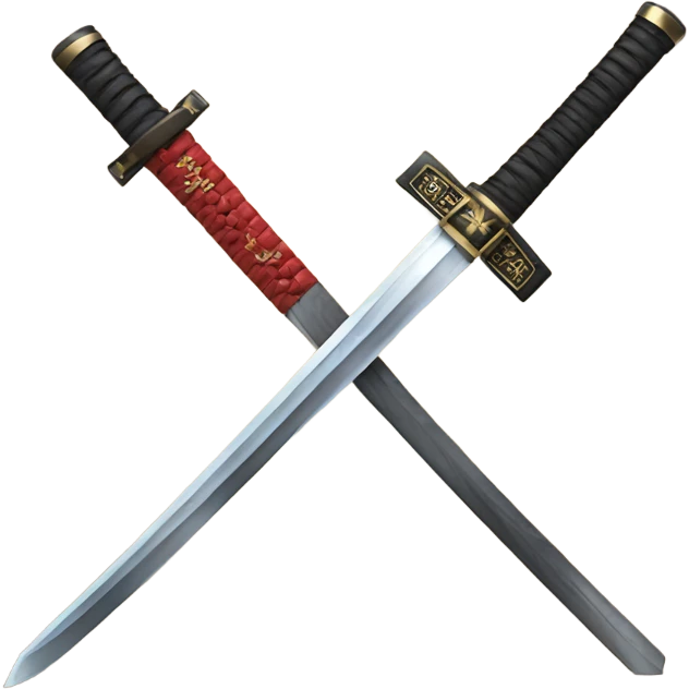 Samurai sword emoji