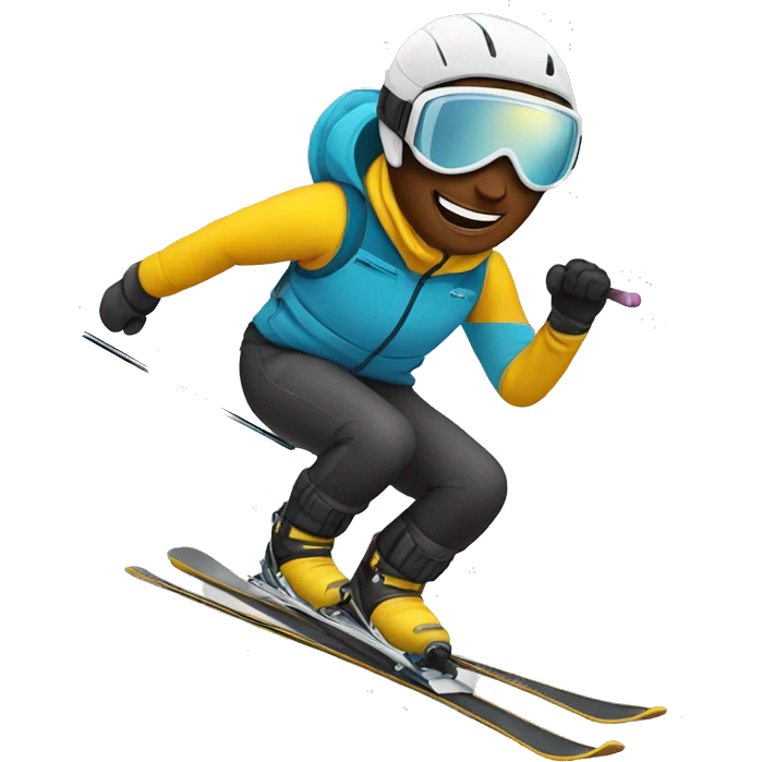 skiers emoji