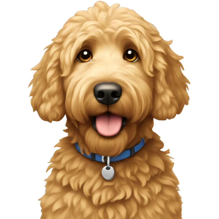 Golden doodle emoji
