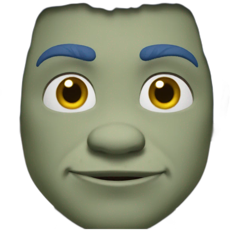 blue-shrek emoji