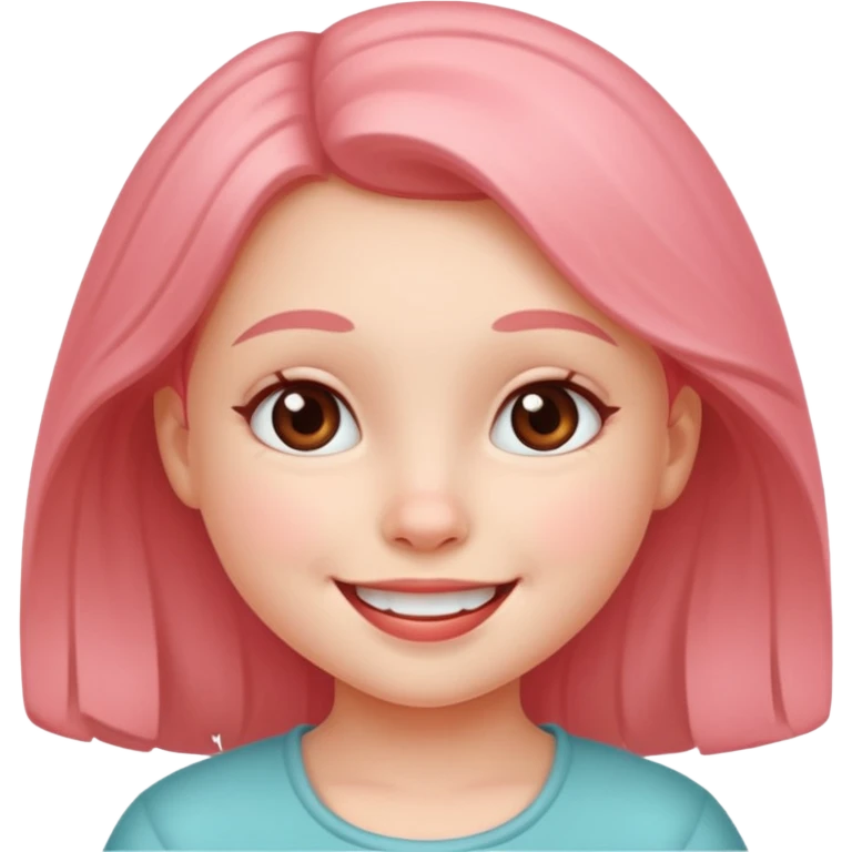 beautiful little girl emoji