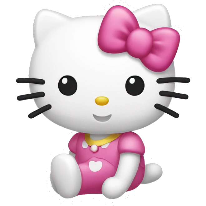 Hello kitty emoji