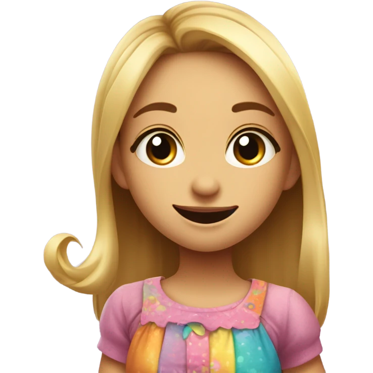 Silly girl with attitude  emoji