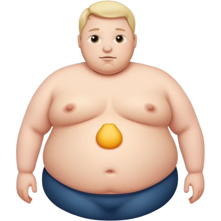 Fat belly  emoji