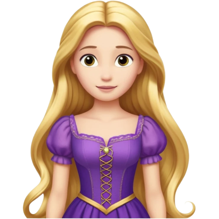 Rapunzel emoji