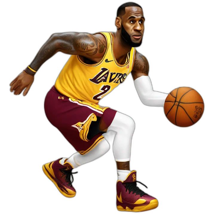 Lebron jams emoji