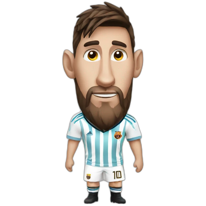 Messi goAT emoji