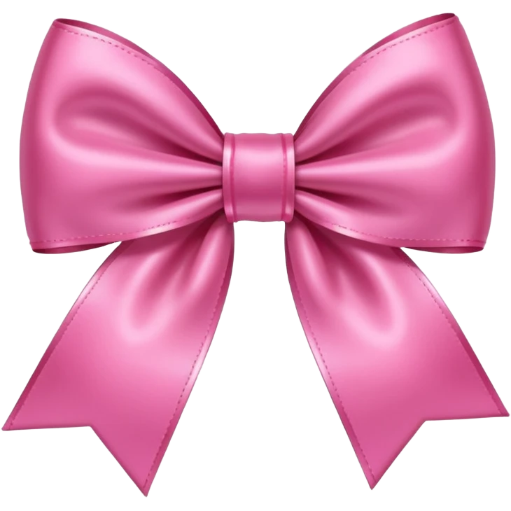 Laço rosa appo emoji