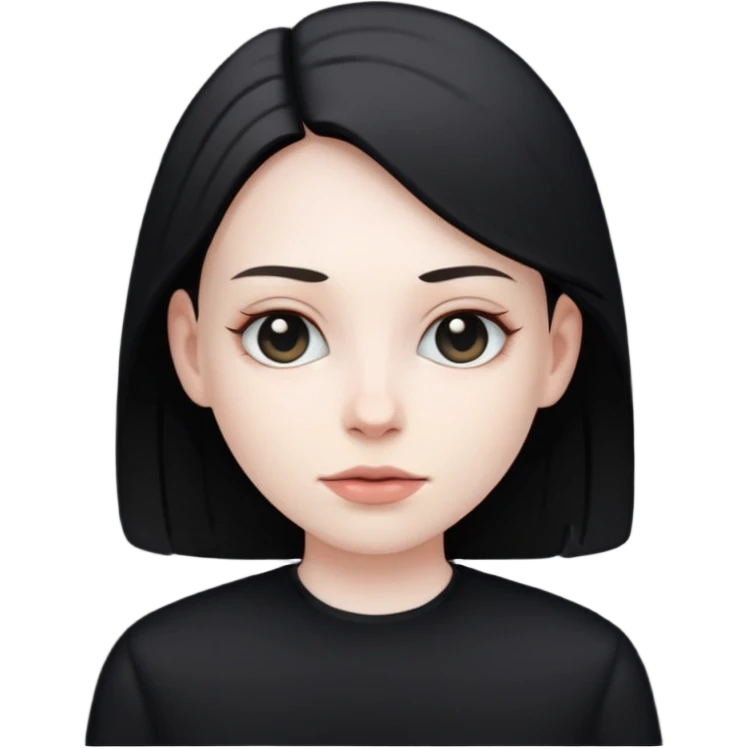 time traveler in black clothes emoji