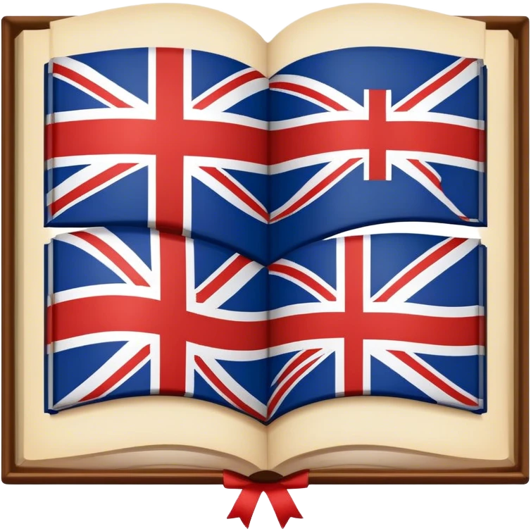 British flag book emoji