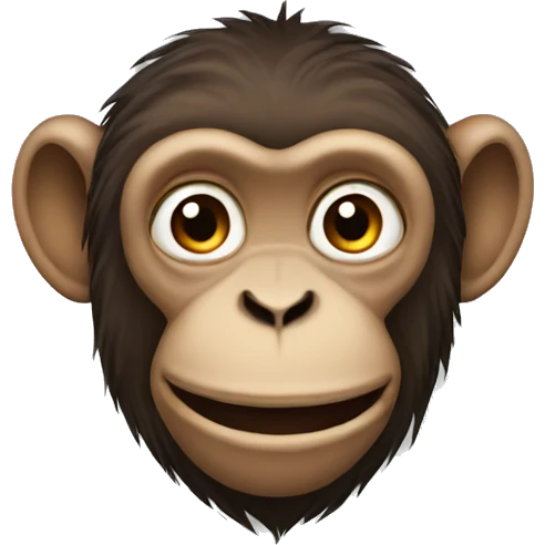 Monkey emoji