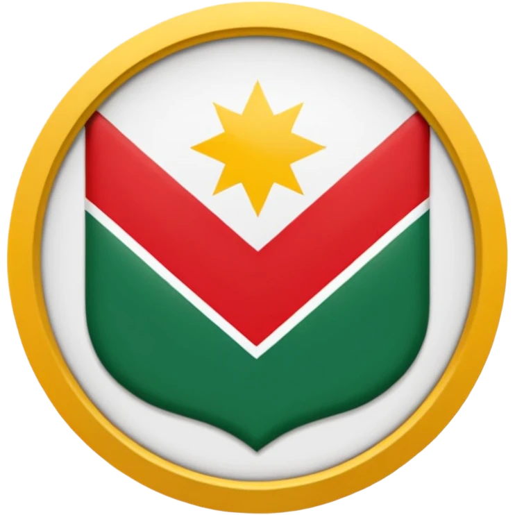 Kürdistan Bayrağı emoji