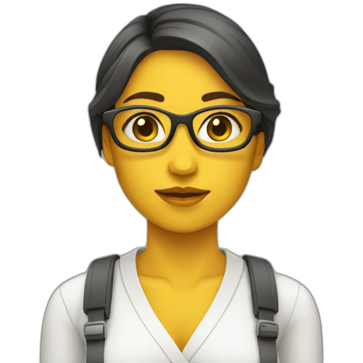 Female-programmer-working-for-zendesk emoji