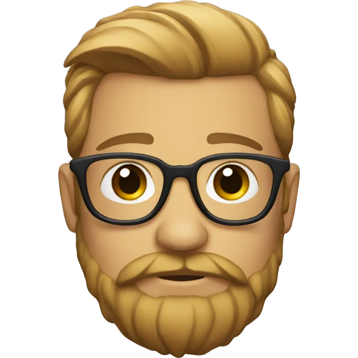 Hipster emoji emoji