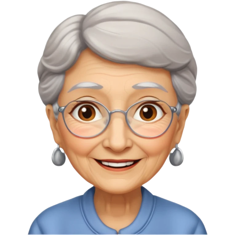   Grandmother emoji