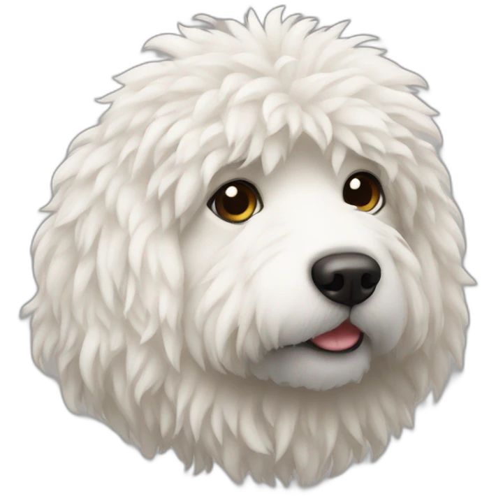 Bishon frize emoji