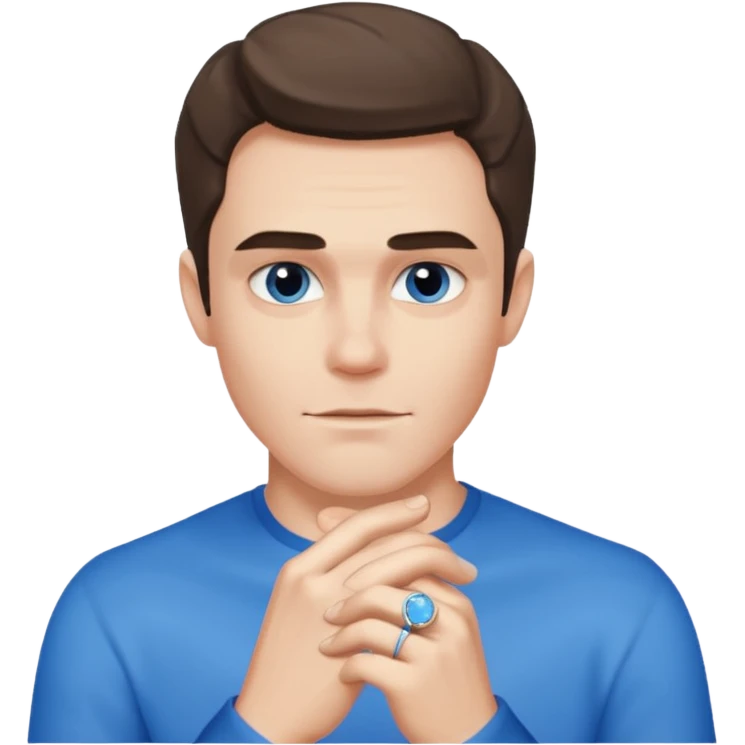 The vampire diaries Stefan blue daylight ring  emoji