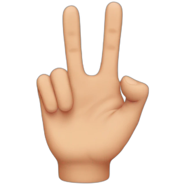 fingers emoji