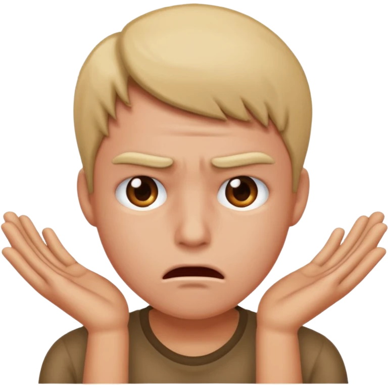 Hayır bu istediğim şey değil emoji