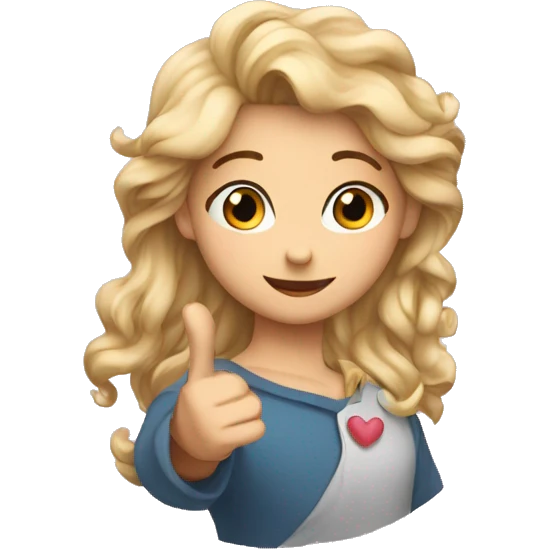 A heart say "I love you manon" emoji