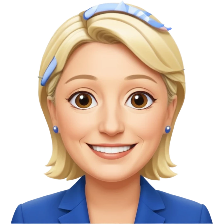 Marine le pen  emoji