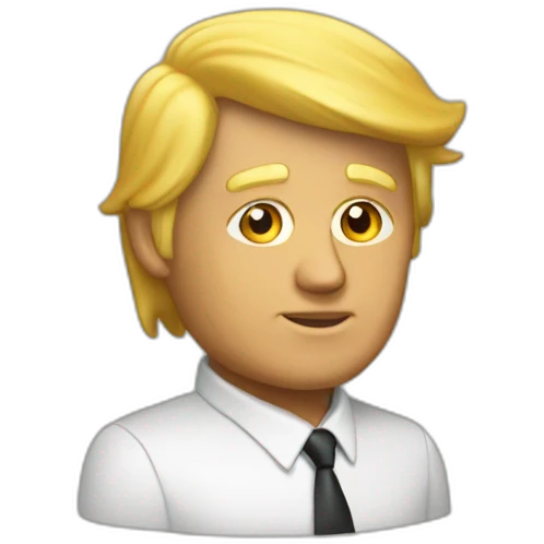 trump-golden-ducha emoji