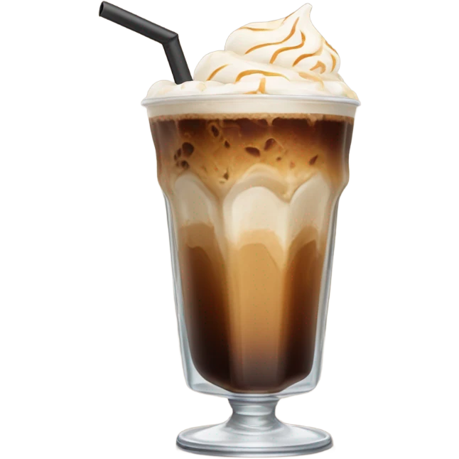 Iced coffee emoji