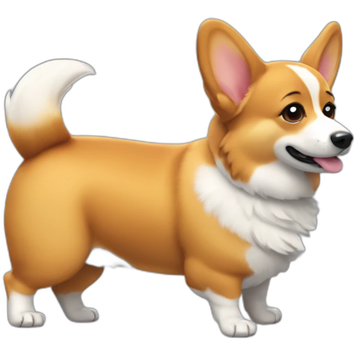 corgi butt emoji