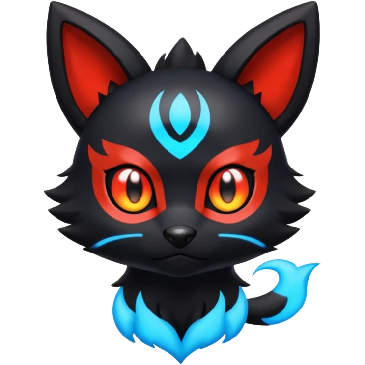 Litten-Umbreon-Zorua-fusion emoji