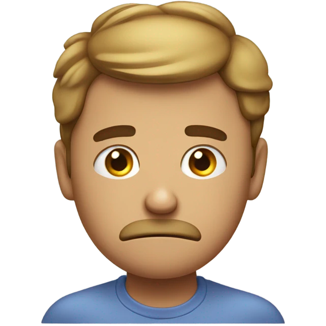Emoji that is annoyed emoji