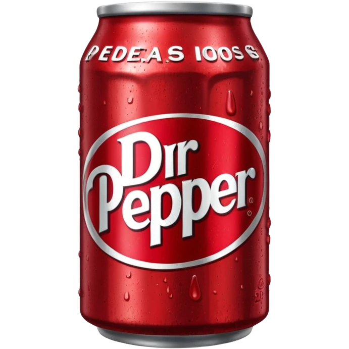 Dr pepper can icon emoji