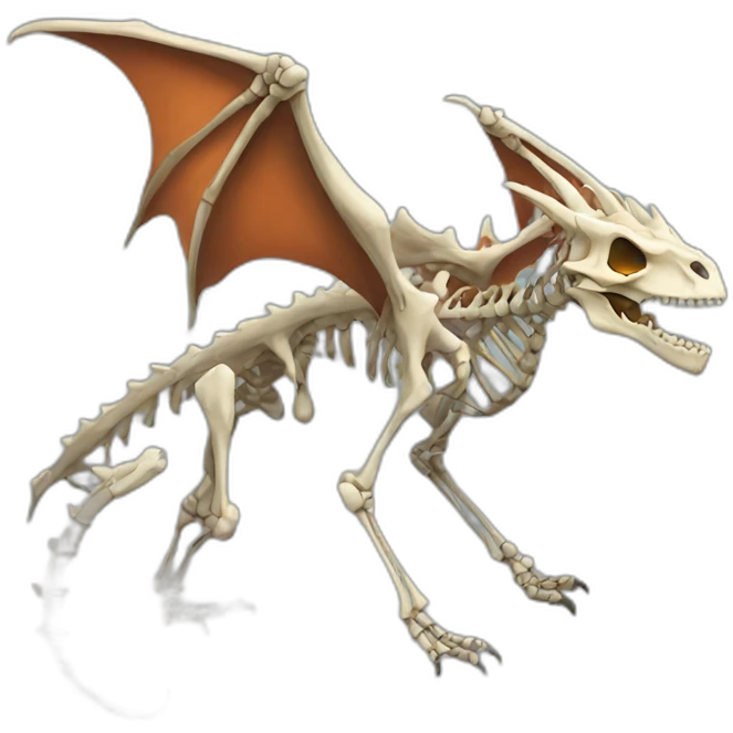 dragon skeleton emoji