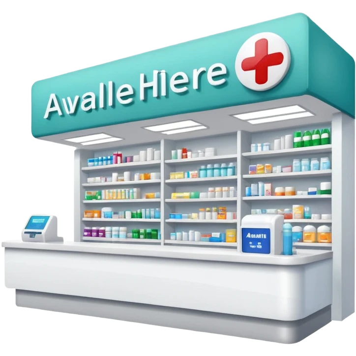 Аптека з позначкою «Тут є Доступні ліки» emoji