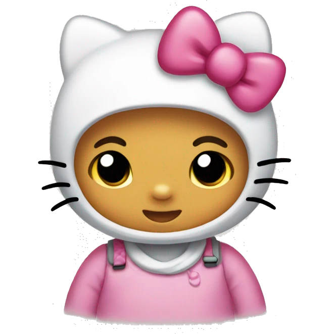 Hello kitty emoji