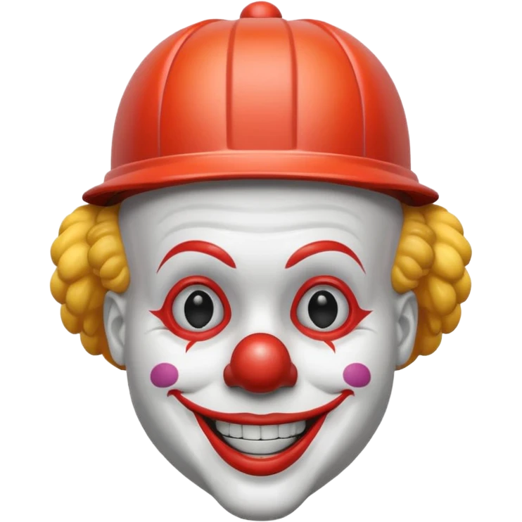 clown with helmet emoji