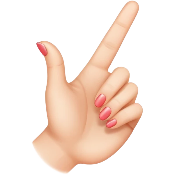 finger heart gesture emoji