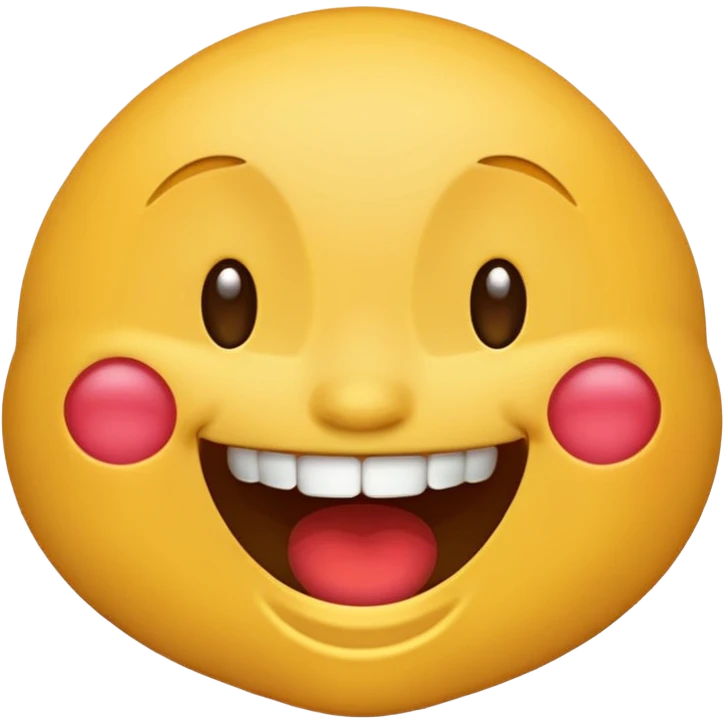 Classic iPhone laughing emoji  emoji