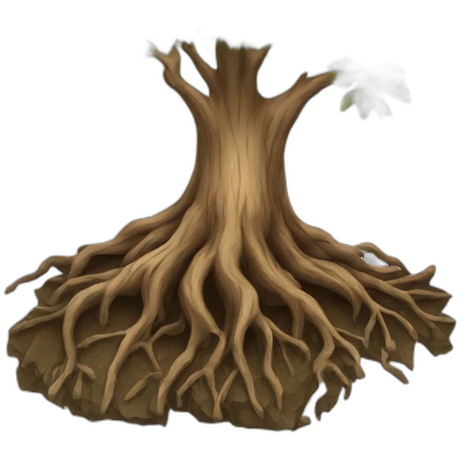 tree root emoji